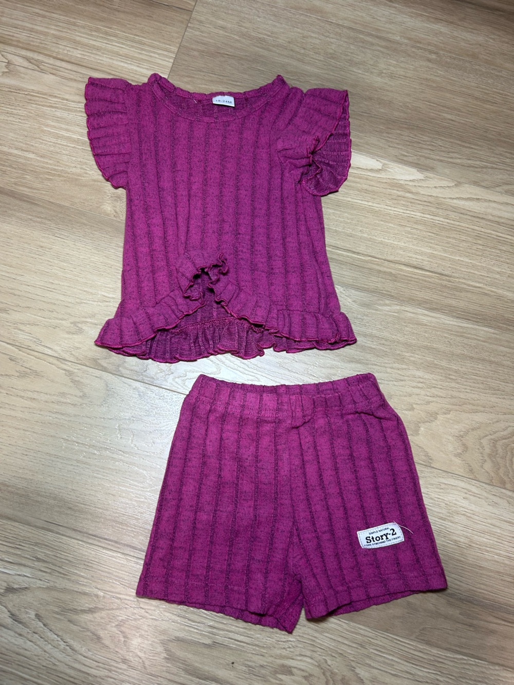 Source Unknown Kids Matching Set - Magenta